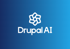 Drupal AI Logo blue Drupal AI Logo blue