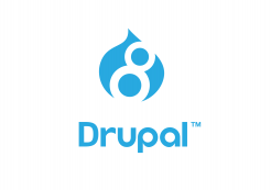 Drupal 8 Logo stacked
