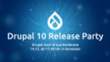 Drupal 10 Release Party Keyvisual
