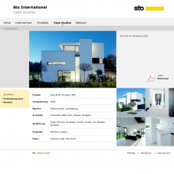 Sto AG International Corporate Website