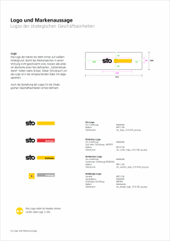 Sto Web Style Guide Single Page